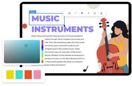 music instruments image