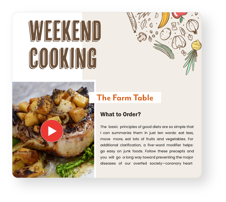 weekend cooking image